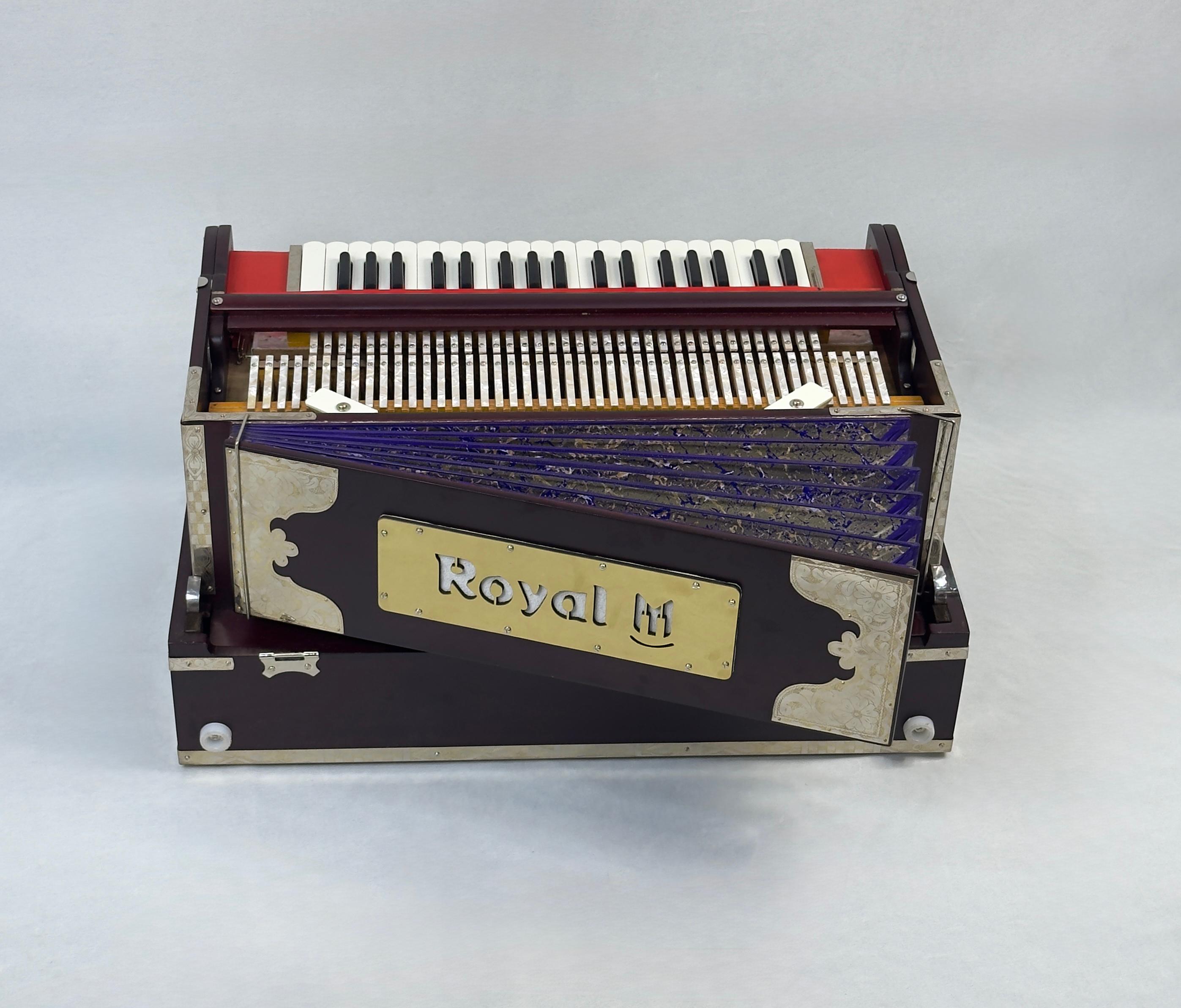 9 Scale Changer 3 Line Custom Name Folding Harmonium